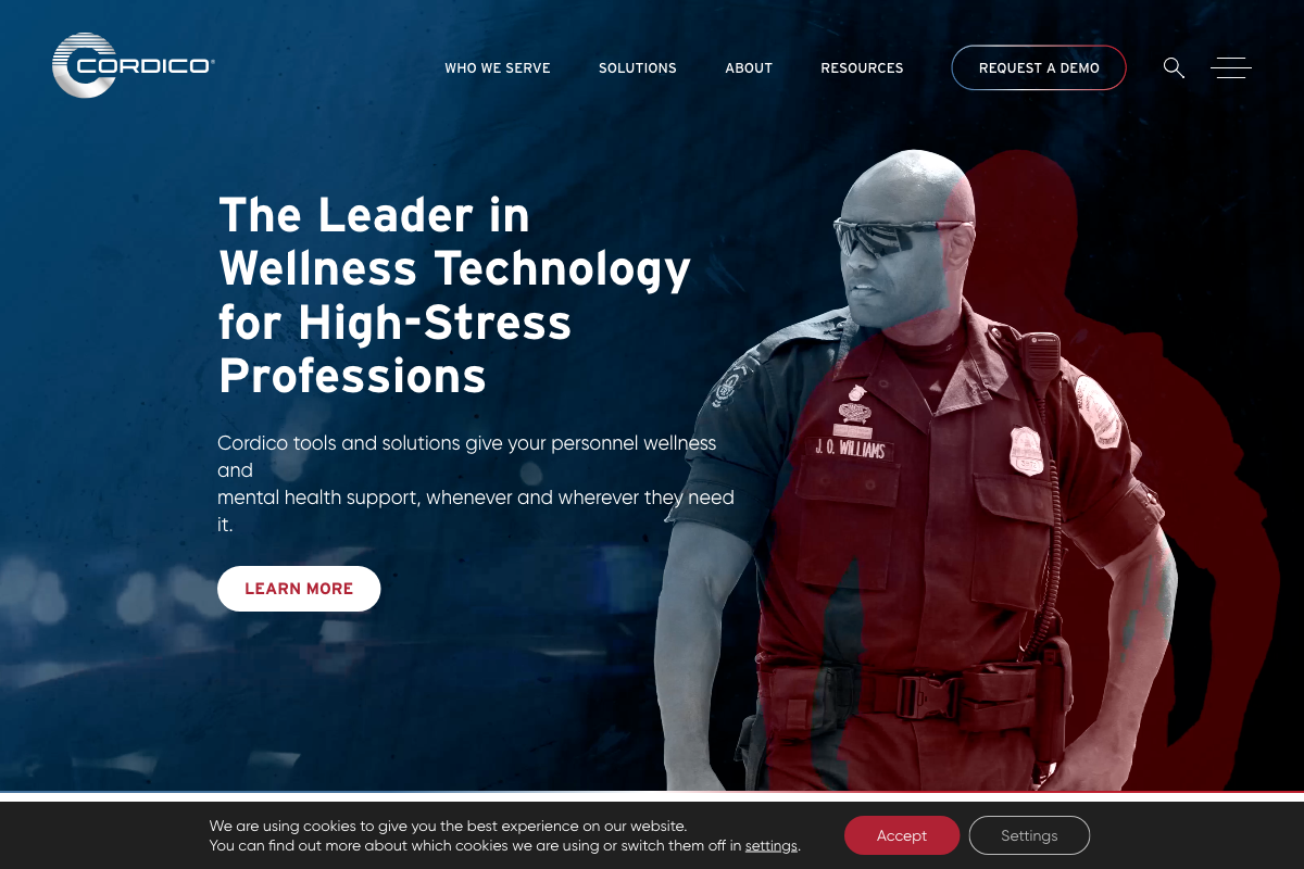 Cordico Website Thumbnail