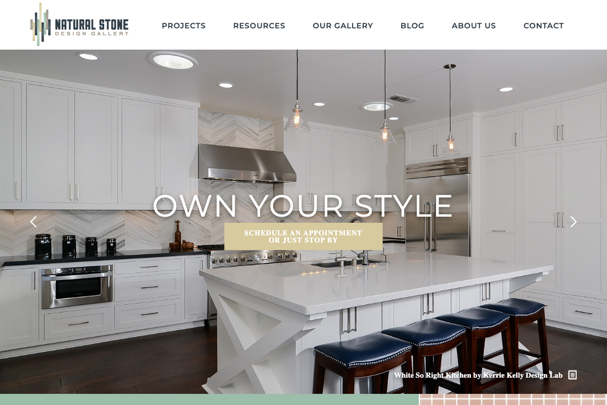 Natural Stone Website Thumbnail