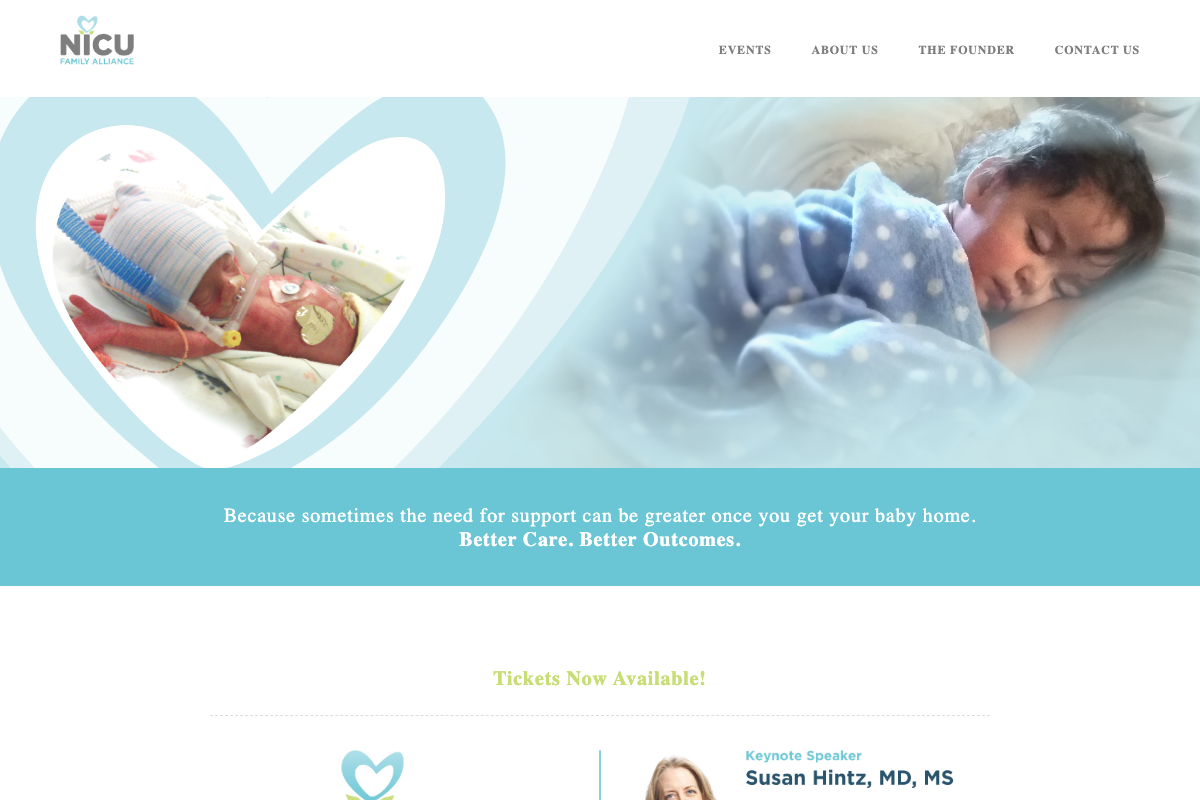 NICU Family Alliance WebsiteThumbnail